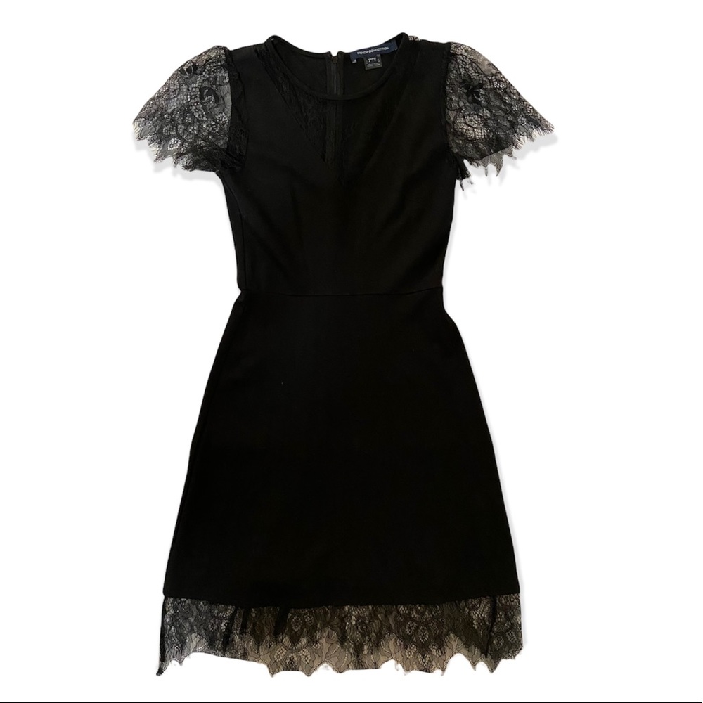 FRENCH CONNECTION! Little cute black dress for the holidays!!